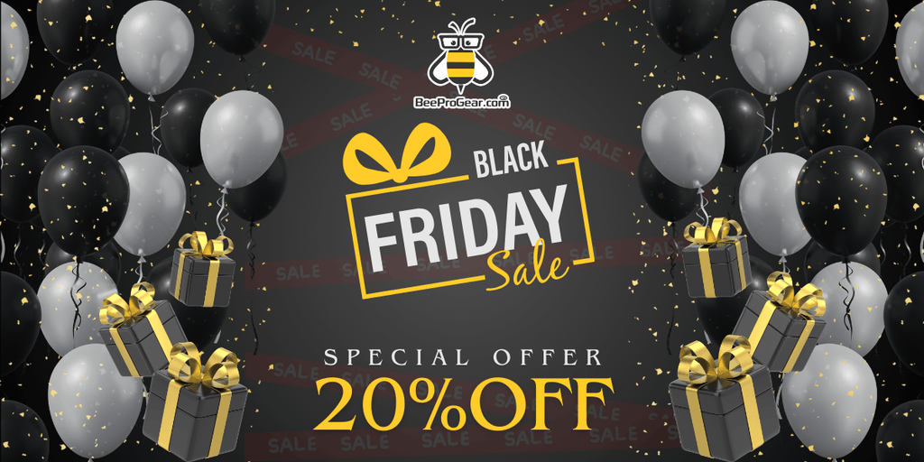 Unbeelievable Black Friday Buzz: Dive into 20% Savings on Beekeeping Clothing!