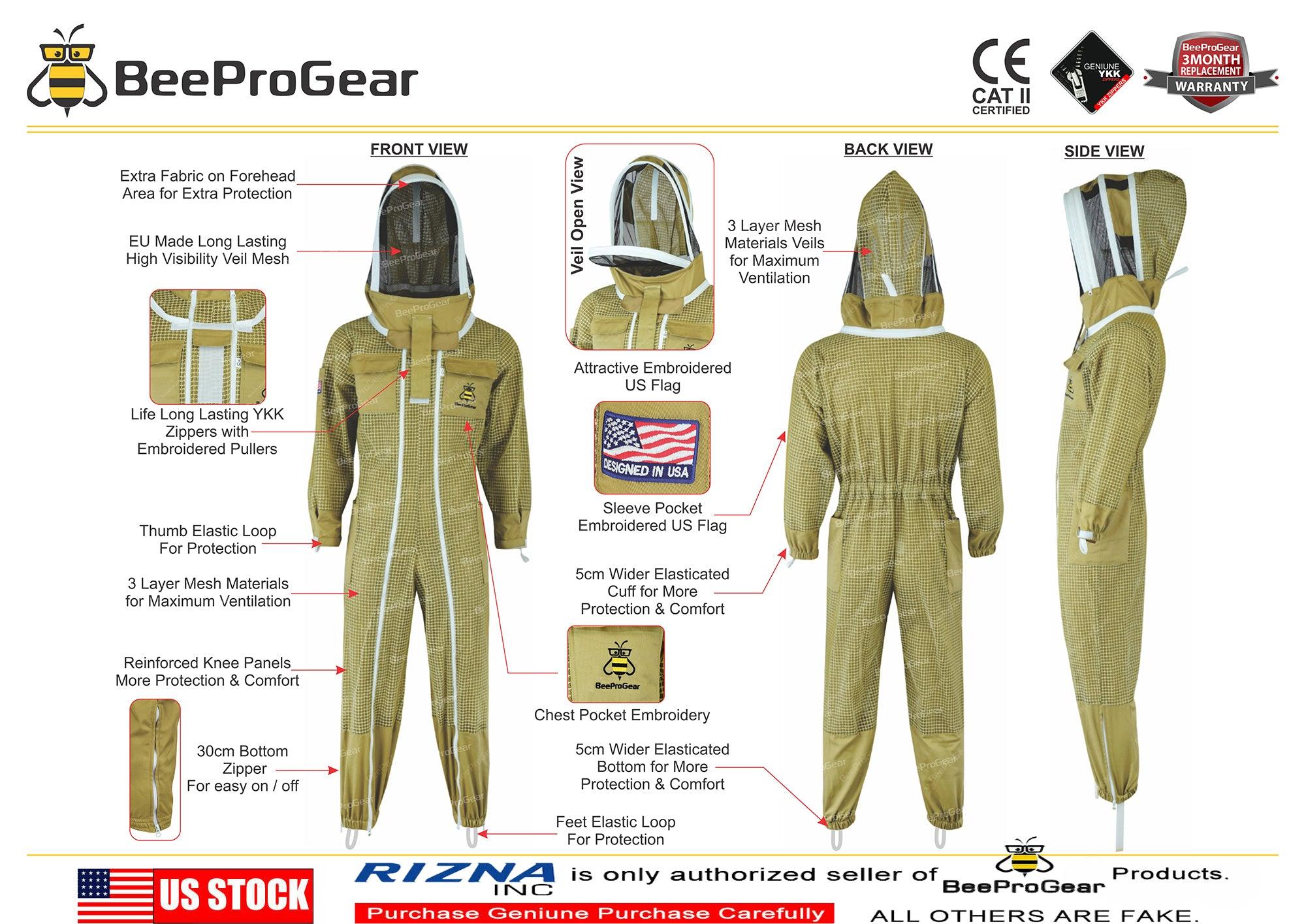 Protection KHAKI - BeeProGear®️