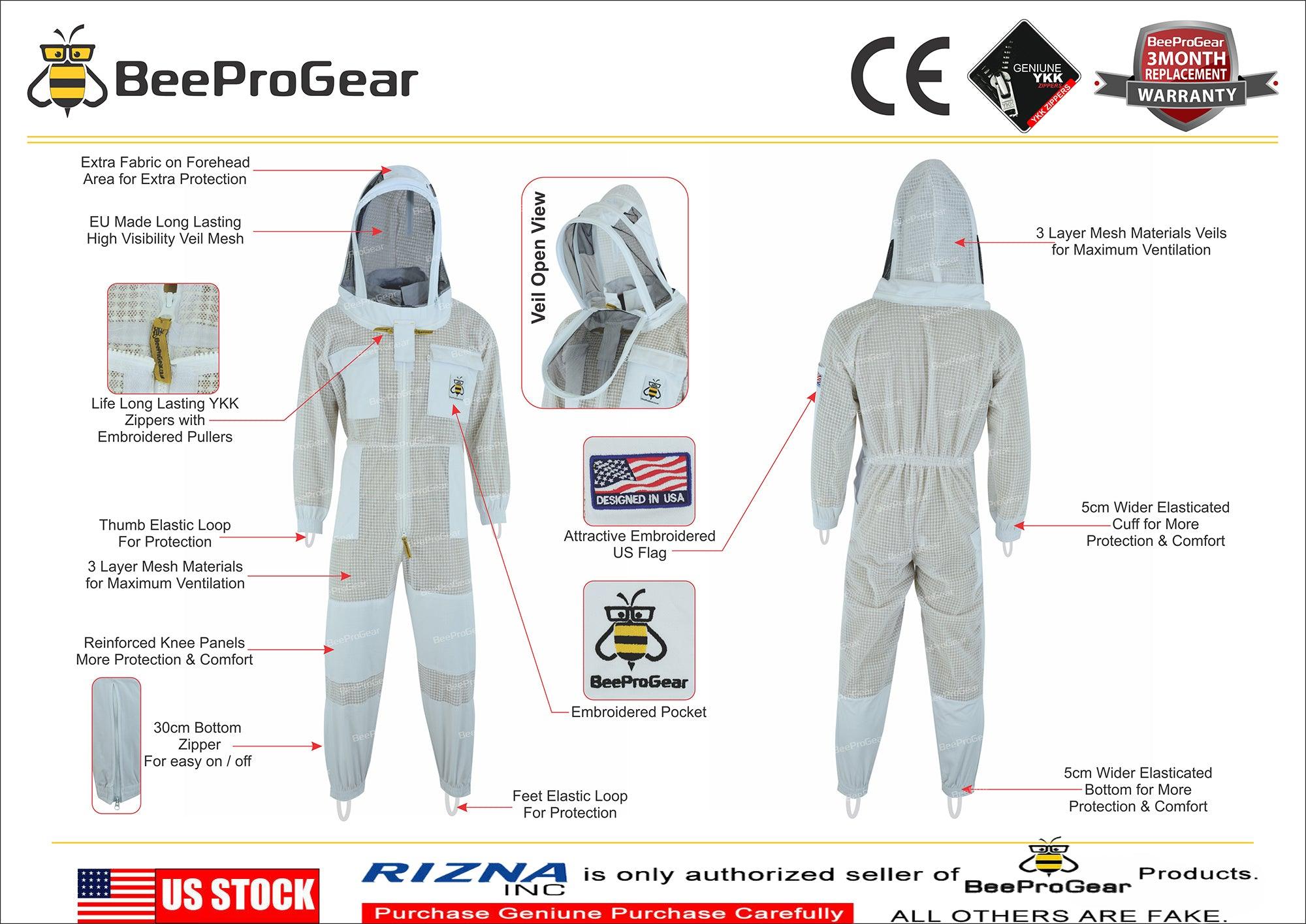 Protection WHITE - BeeProGear®️